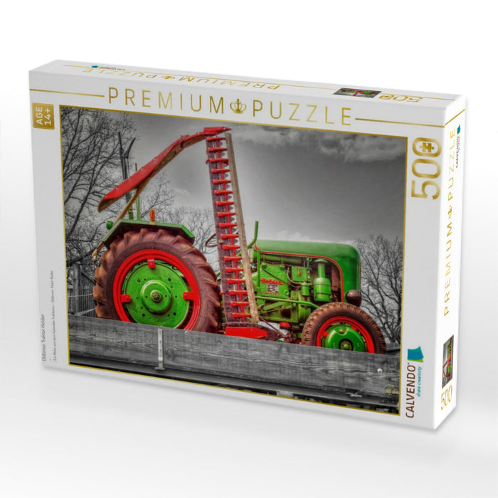 Oldtimer Traktor Holder - CALVENDO Foto-Puzzle'