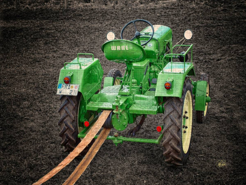Oldtimer Traktor Wahl - CALVENDO Foto-Puzzle'