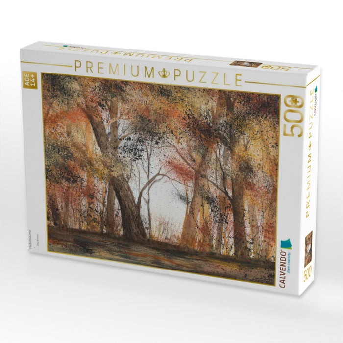 Herbstbäume - CALVENDO Foto-Puzzle'