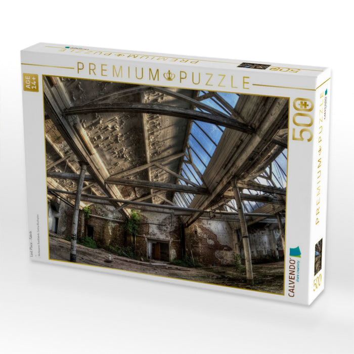Lost Place - Fabrik - CALVENDO Foto-Puzzle'