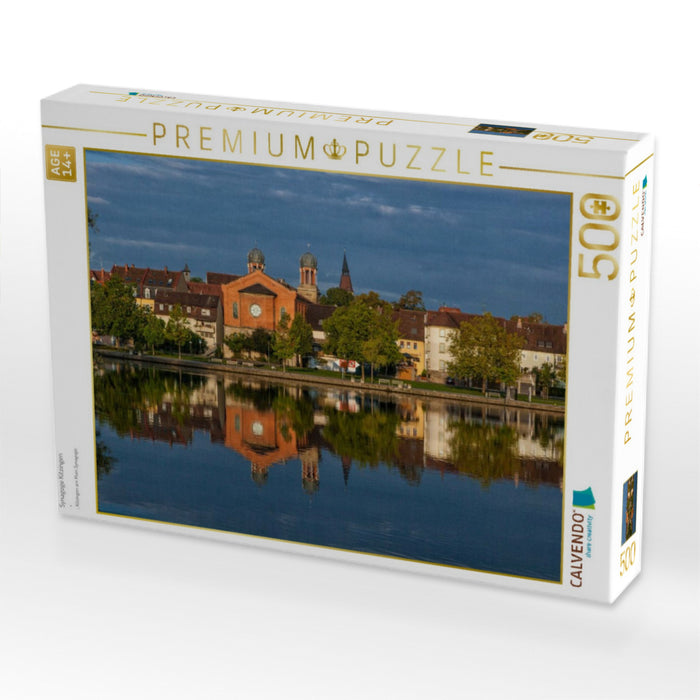 Synagoge Kitzingen - CALVENDO Foto-Puzzle'
