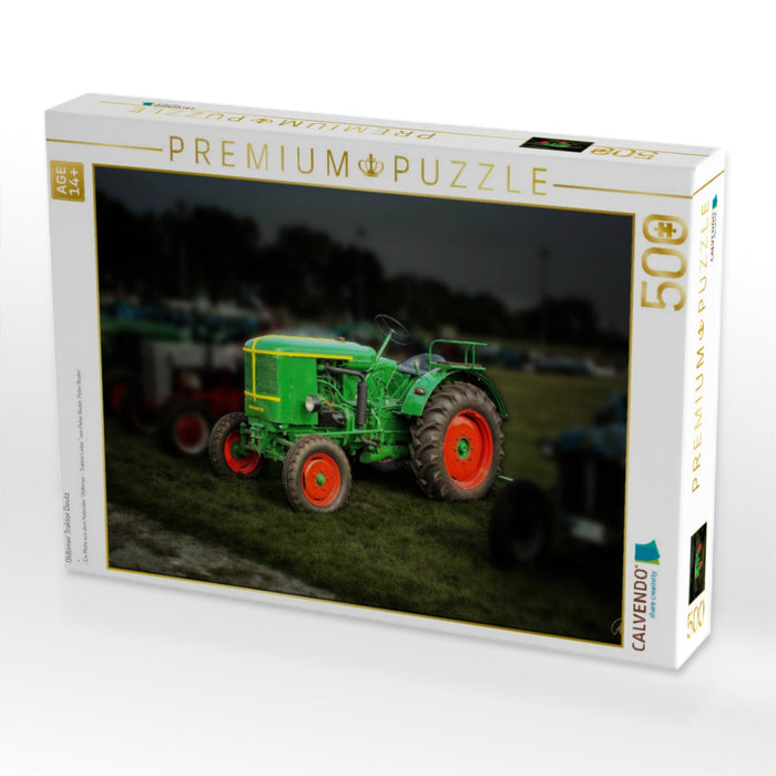 Oldtimer Traktor Deutz - CALVENDO Foto-Puzzle'