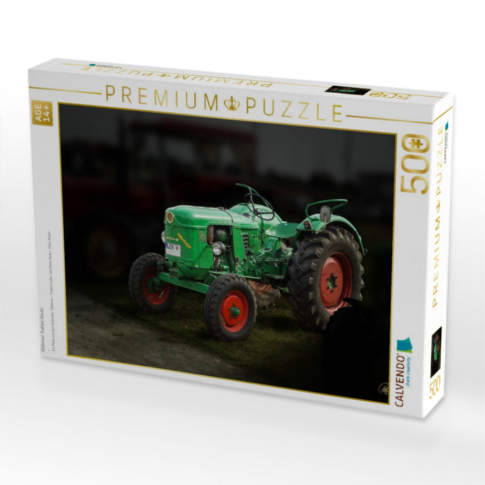 Oldtimer Traktor Deutz - CALVENDO Foto-Puzzle'