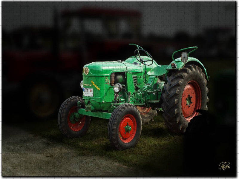 Oldtimer Traktor Deutz - CALVENDO Foto-Puzzle'
