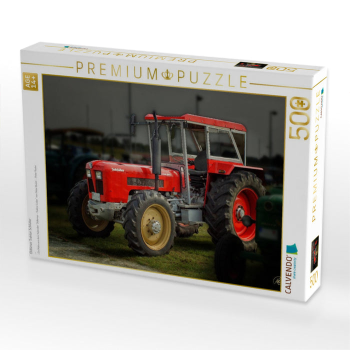 Oldtimer Traktor Schlüter - CALVENDO Foto-Puzzle'