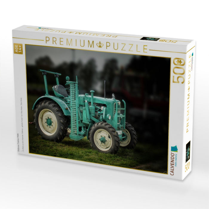 Oldtimer Traktor MAN - CALVENDO Foto-Puzzle'