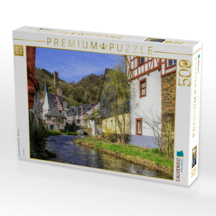 Eine Perle in der Eifel - Monreal - CALVENDO Foto-Puzzle'