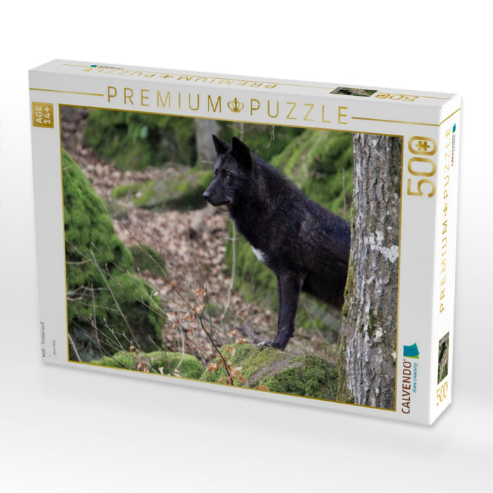 Wolf - Timberwolf - CALVENDO Foto-Puzzle'