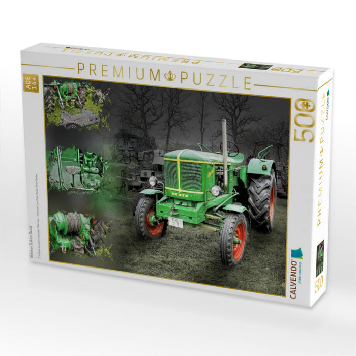 Oldtimer Traktor Deutz - CALVENDO Foto-Puzzle'