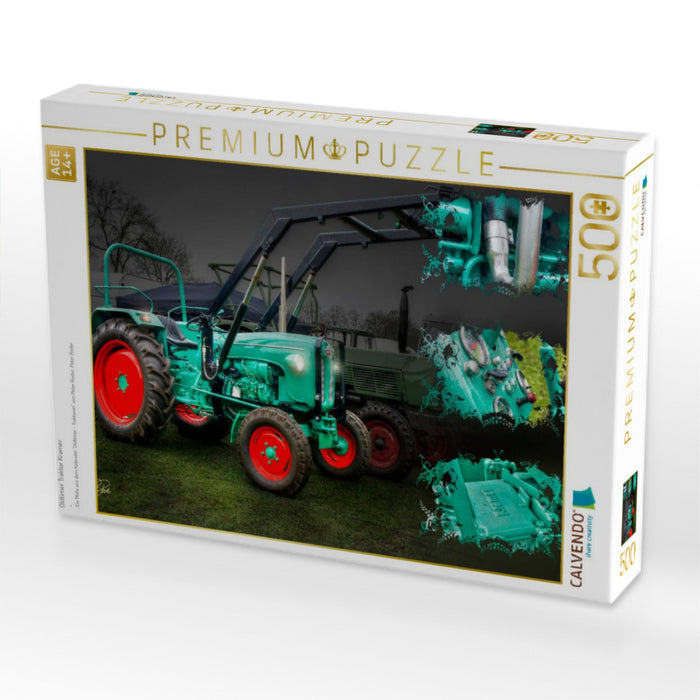 Oldtimer Traktor Kramer - CALVENDO Foto-Puzzle'