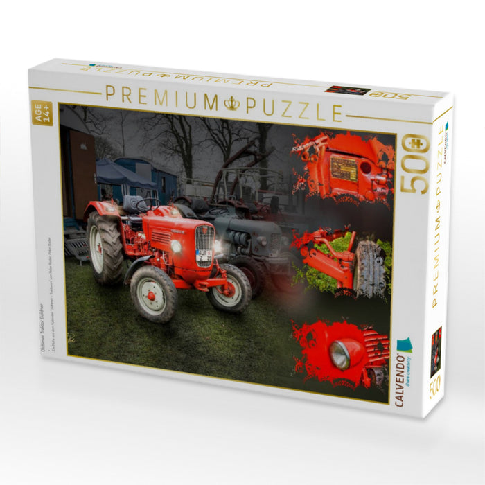 Oldtimer Traktor Güldner - CALVENDO Foto-Puzzle'
