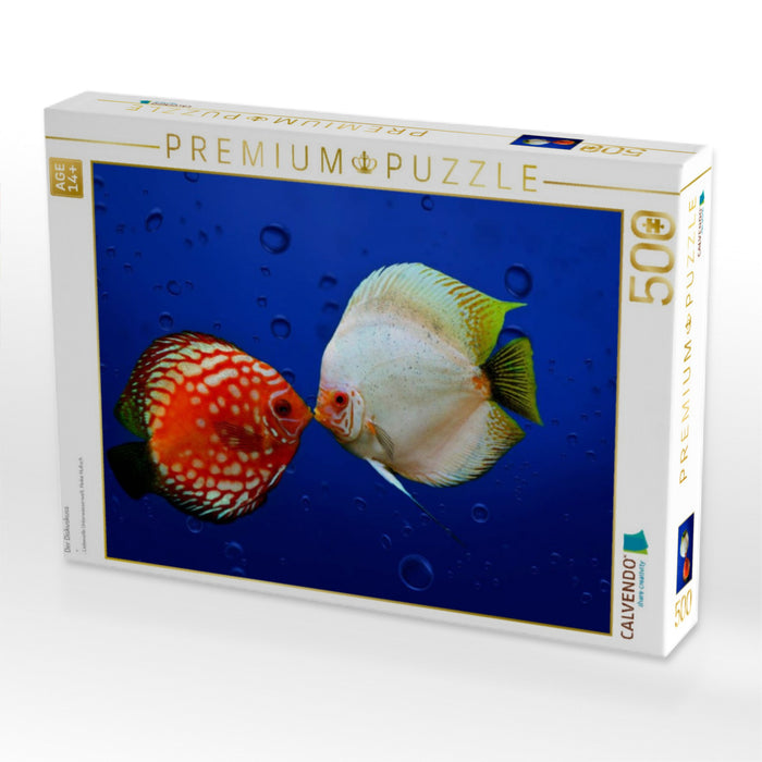 Der Diskuskuss - CALVENDO Foto-Puzzle'