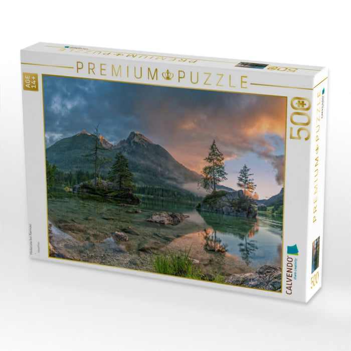Hintersee bei Ramsau - CALVENDO Foto-Puzzle'