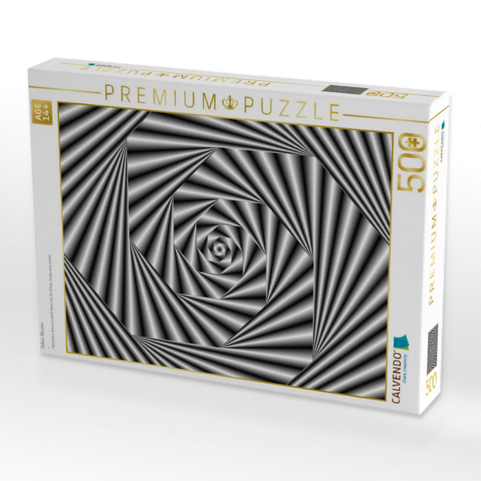 Zebra-Illusion - CALVENDO Foto-Puzzle'