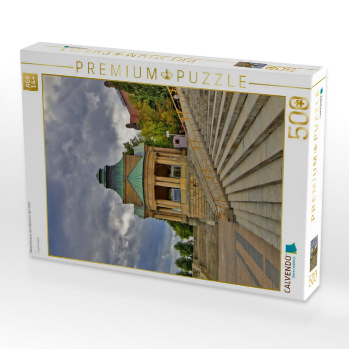 Hakenterrasse am Westufer der Oder - CALVENDO Foto-Puzzle'