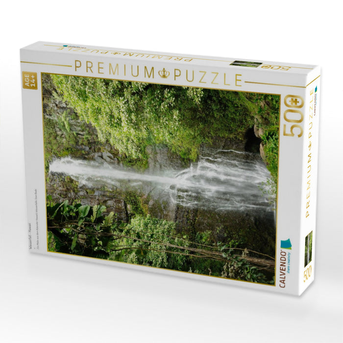 Wasserfall - Hawaii - CALVENDO Foto-Puzzle'