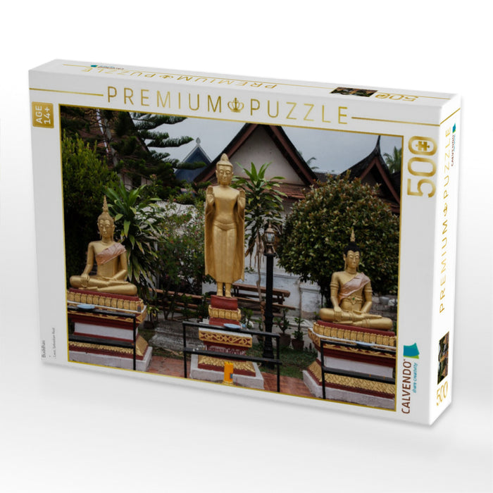 Buddhas - CALVENDO Foto-Puzzle'