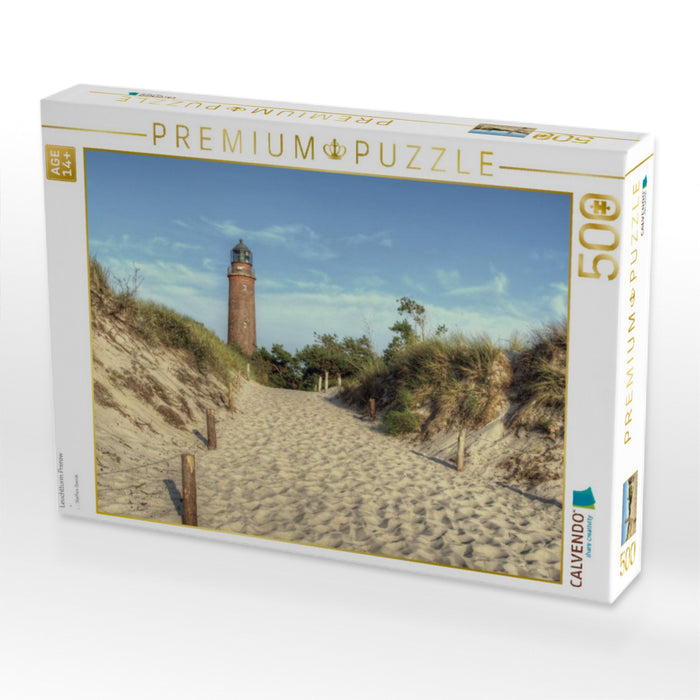 Leuchtturm Prerow - CALVENDO Foto-Puzzle'