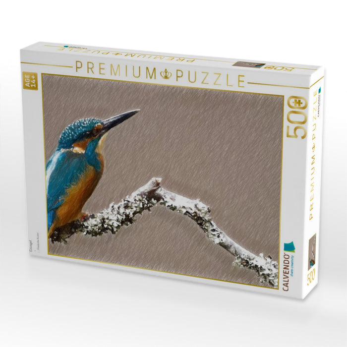 Eisvogel - CALVENDO Foto-Puzzle'