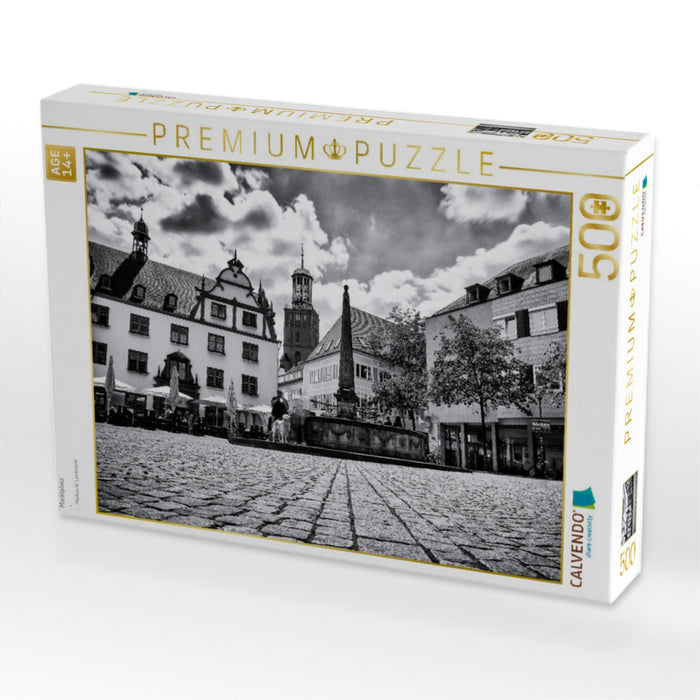 Marktplatz - CALVENDO Foto-Puzzle'