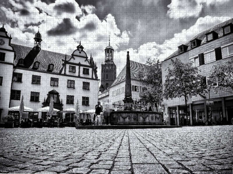 Marktplatz - CALVENDO Foto-Puzzle'