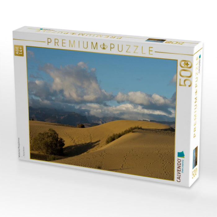 Wüste bei Maspalomas - CALVENDO Foto-Puzzle'