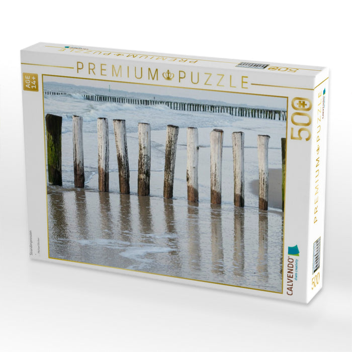 Strandimpression - CALVENDO Foto-Puzzle'