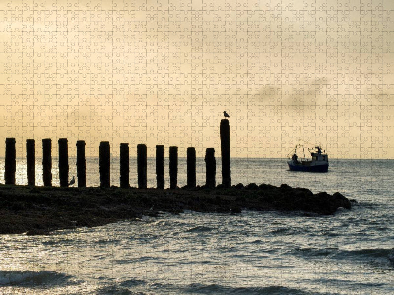 Strandimpression - CALVENDO Foto-Puzzle'