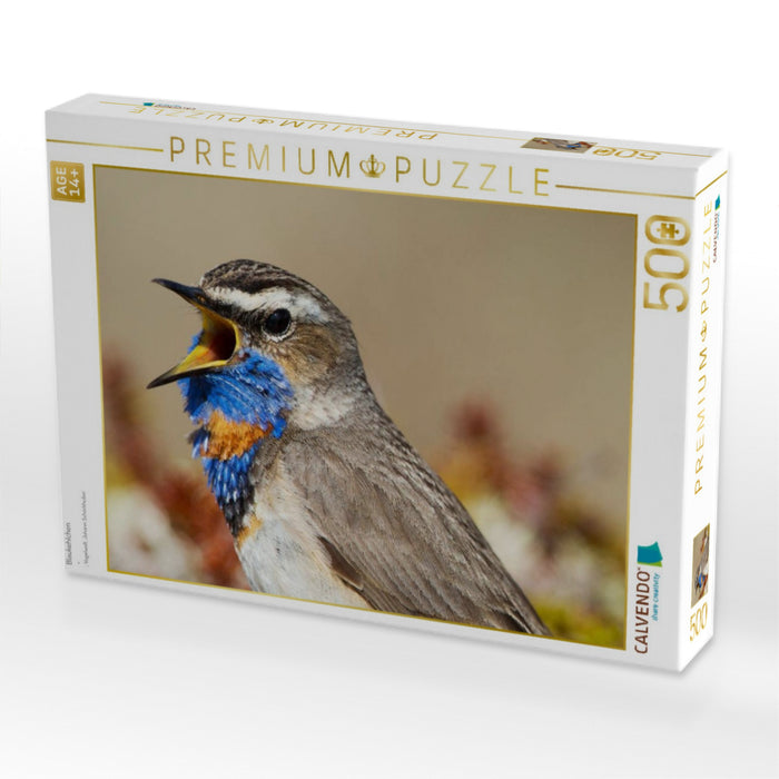 Blaukehlchen - CALVENDO Foto-Puzzle'