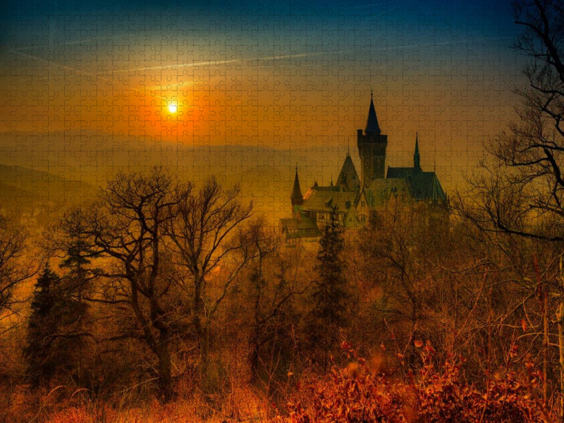 Schloss Wernigerode - CALVENDO Foto-Puzzle'