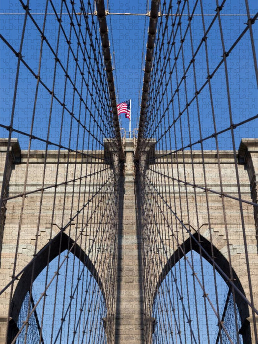 Brooklyn Bridge - CALVENDO Foto-Puzzle'