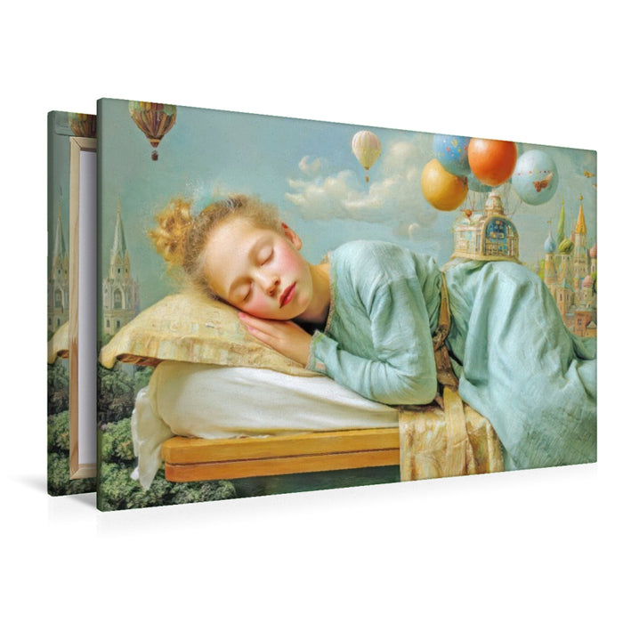 Premium Textil-Leinwand Verspielte Kindermotive