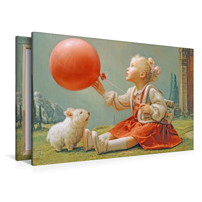 Premium Textil-Leinwand Verspielte Kindermotive