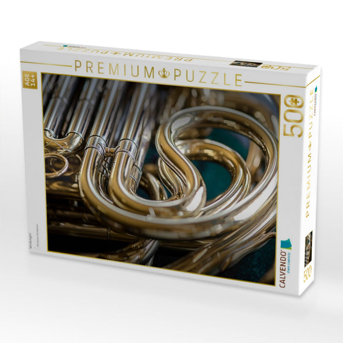 Windungen - CALVENDO Foto-Puzzle'
