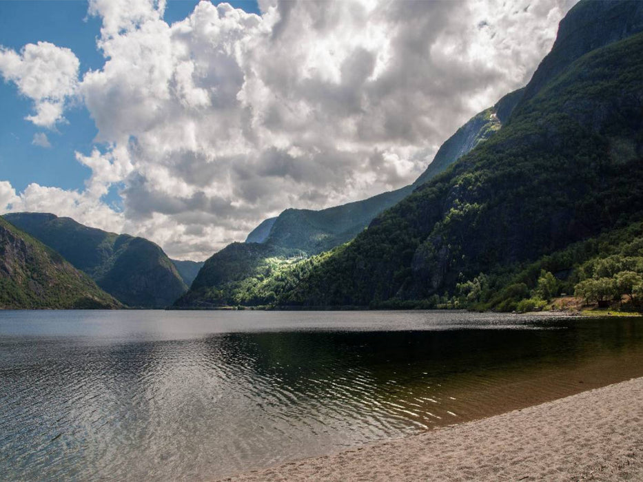 Der Eidfjordvatnet - CALVENDO Foto-Puzzle'
