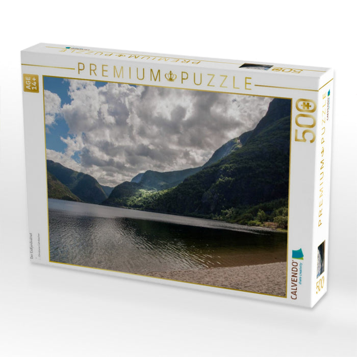 Der Eidfjordvatnet - CALVENDO Foto-Puzzle'