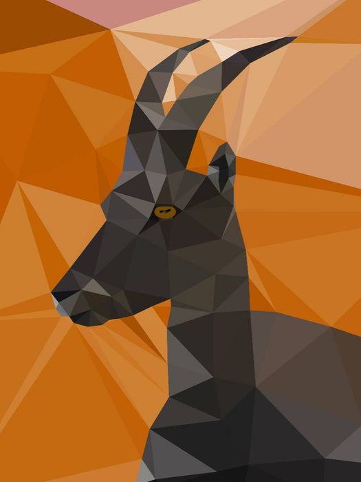 Steinbock - CALVENDO Foto-Puzzle'