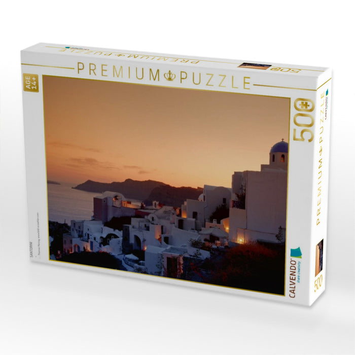 SANTORINI - CALVENDO Foto-Puzzle'