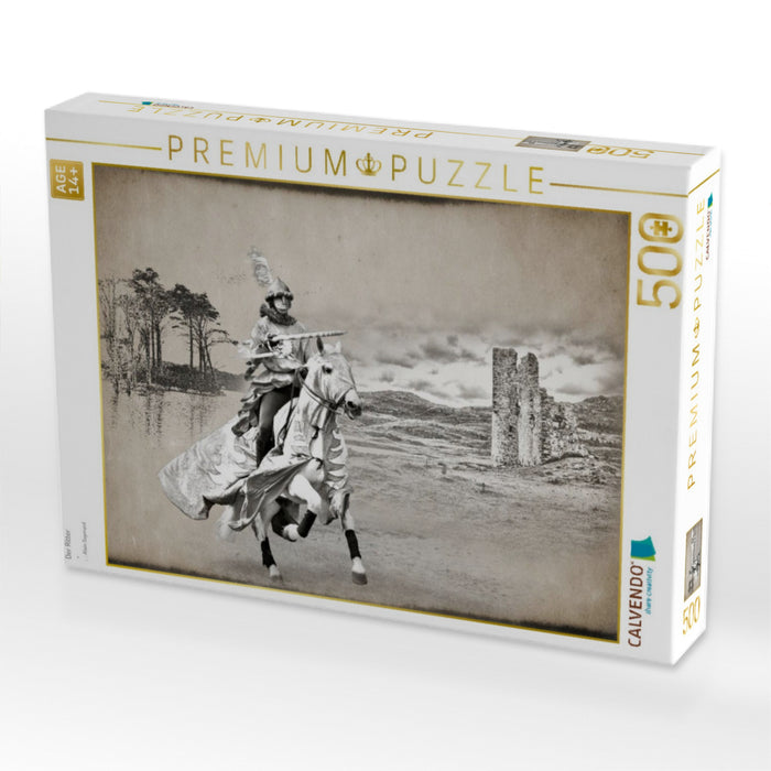 Der Ritter - CALVENDO Foto-Puzzle'