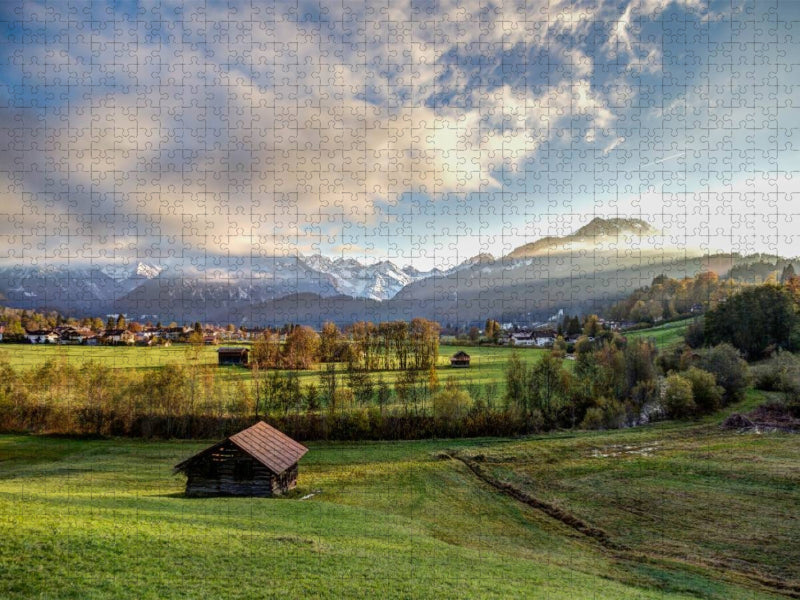Oberstdorf - CALVENDO Foto-Puzzle'