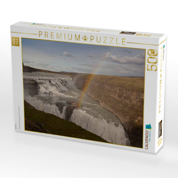 Gulfoss - CALVENDO Foto-Puzzle'