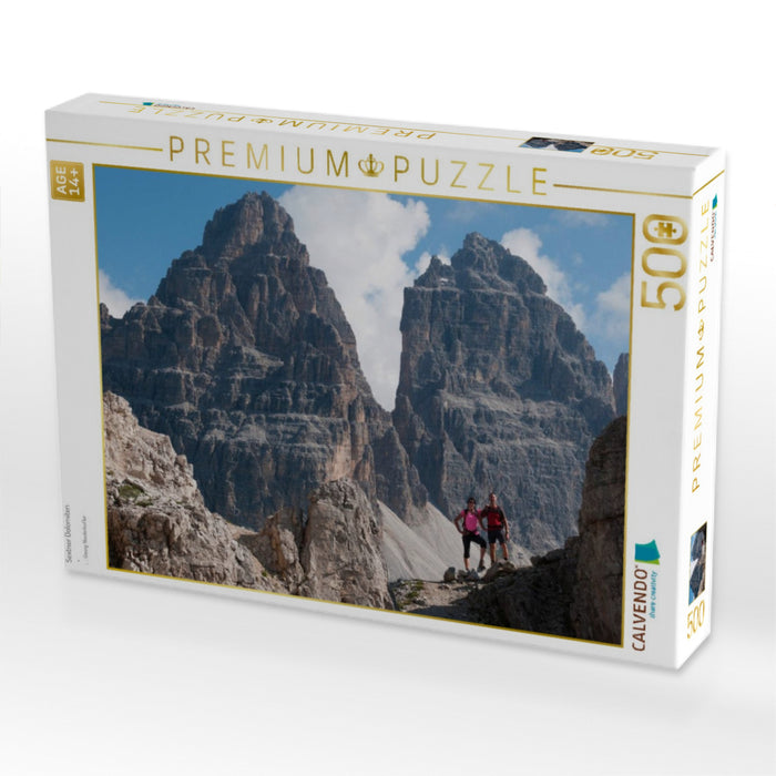 Sextner Dolomiten - CALVENDO Foto-Puzzle'