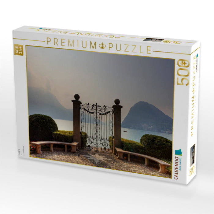 Lugano - CALVENDO Foto-Puzzle'