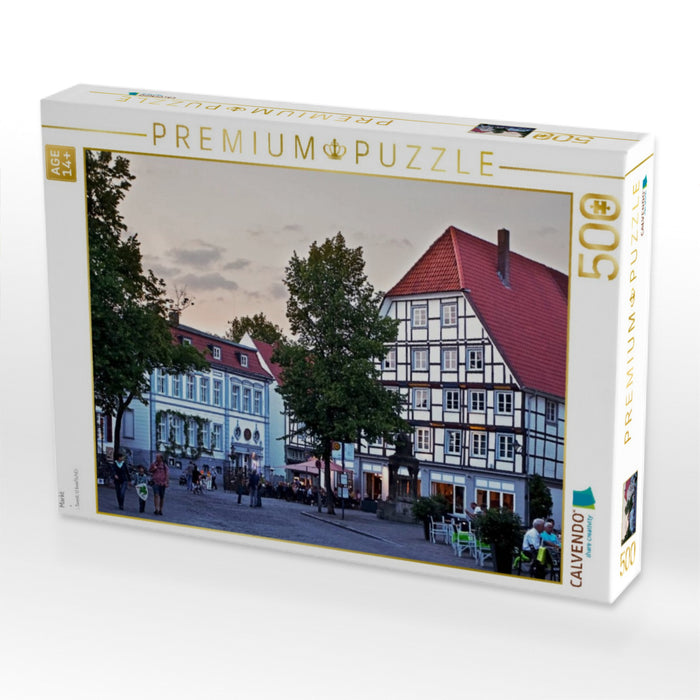 Markt - CALVENDO Foto-Puzzle'