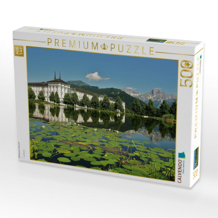 Stiftsteich Admont - CALVENDO Foto-Puzzle'