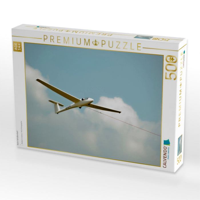 beim Windenstart - CALVENDO Foto-Puzzle'