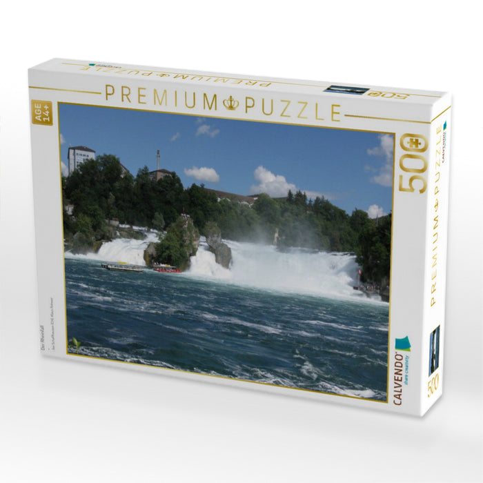 Der Rheinfall - CALVENDO Foto-Puzzle'