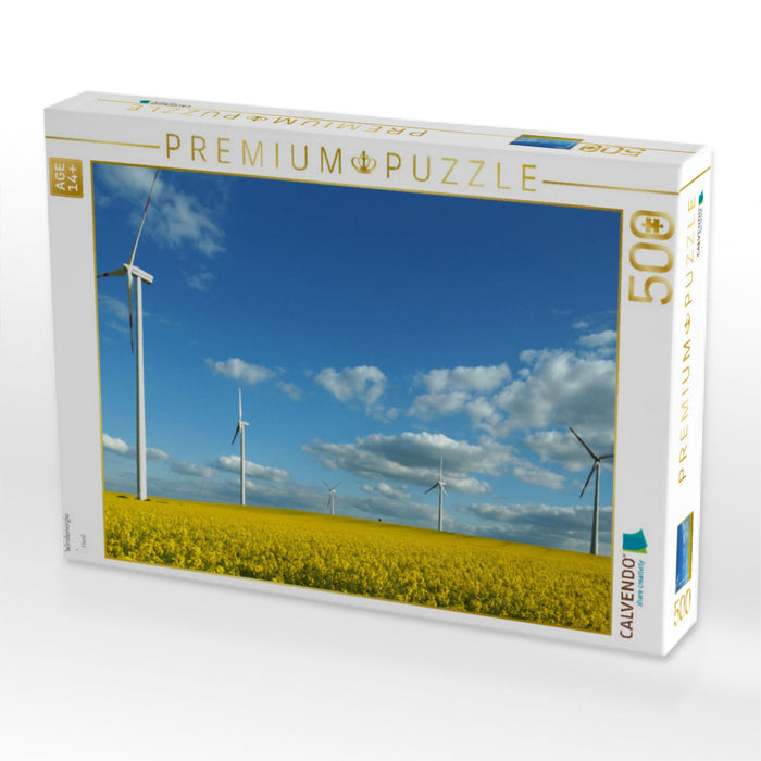 Windenergie - CALVENDO Foto-Puzzle'