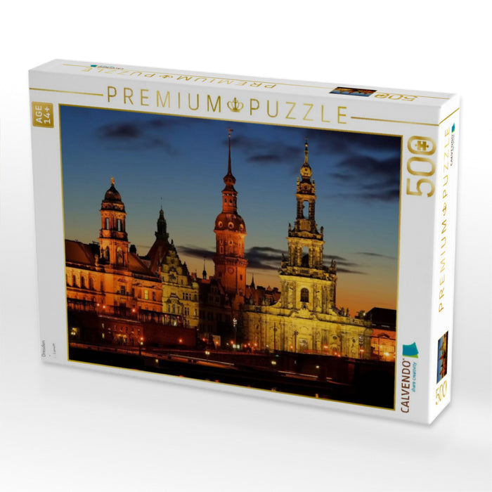 Dresden - CALVENDO Foto-Puzzle'