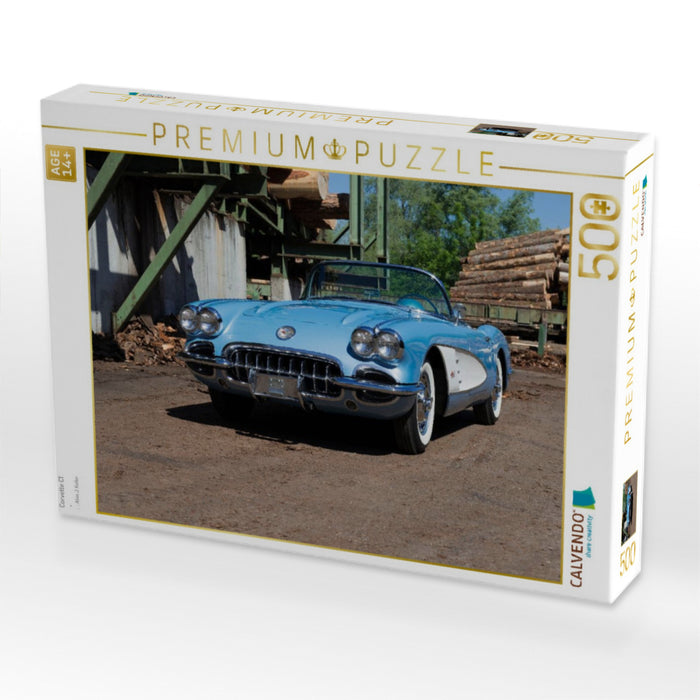 Corvette C1 - CALVENDO Foto-Puzzle'